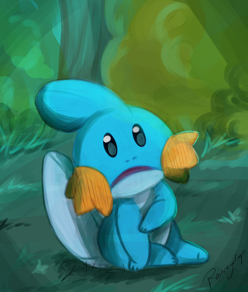 Mudkip Painting By Nidobun On DeviantArt mudkip-painting-by-nidobun-on-deviantart