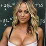 Kaley Cuoco la mejor profesora