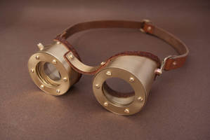 Steampunk Goggles with adjustable Iris