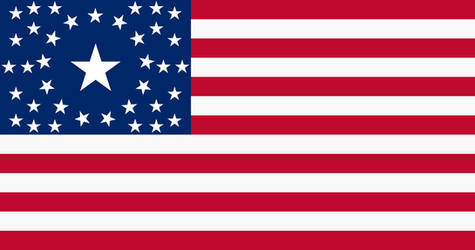 Alternate Flag of United States (38 Stars) v.1