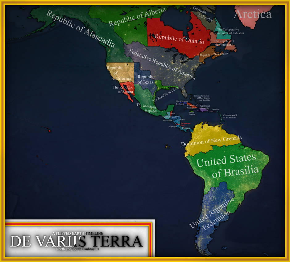 De Variis Terra - The Americas by CiestlLmao on DeviantArt