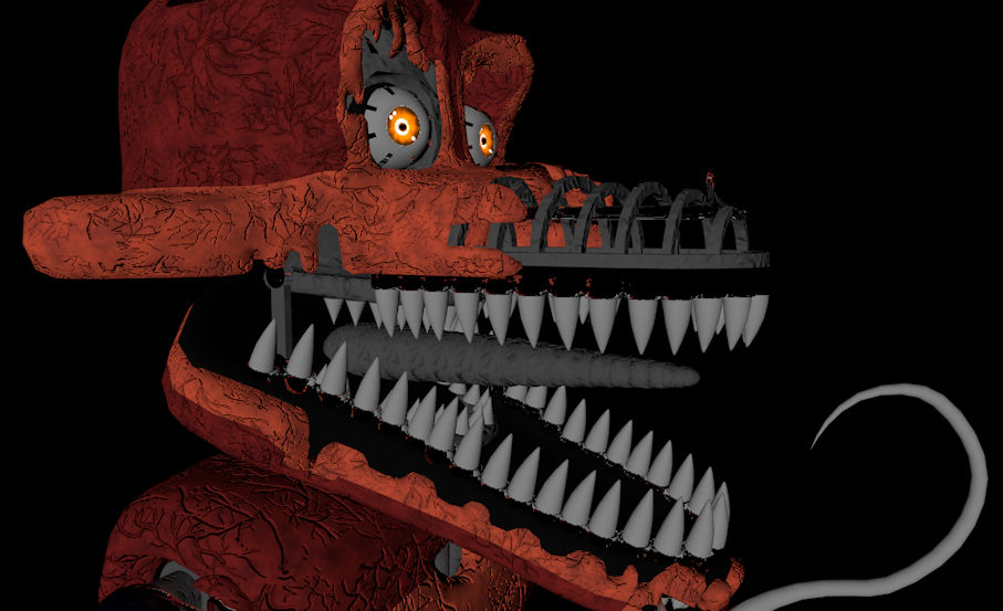 Nightmare Foxy Teaser C4D by SonTaha on DeviantArt