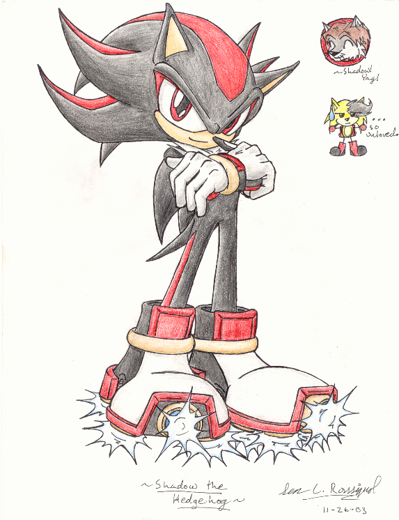 Shadow the Hedgehog by dashomally on DeviantArt