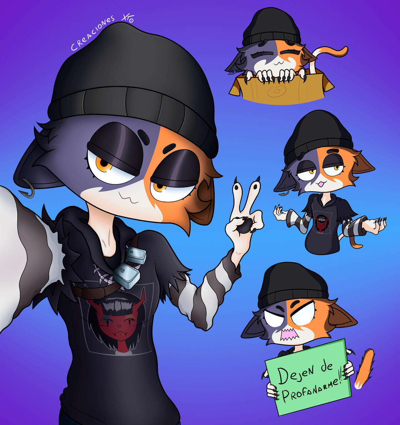 Nuevo Fan Art Meowskulls by CreacionesXto on DeviantArt