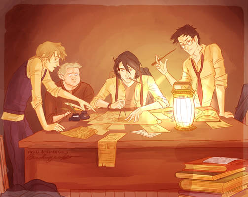 the making of the marauders map