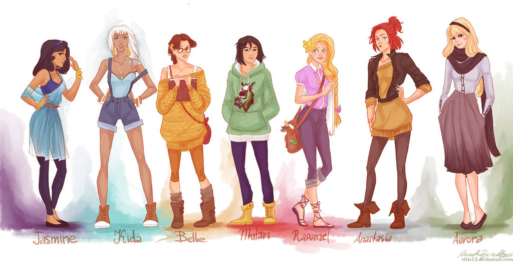 fashion princesses P2 by viria13