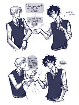 in which Harry and Draco become bros