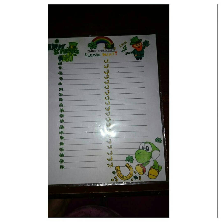 Work 'Sign Up Sheet' by AishiManga on DeviantArt