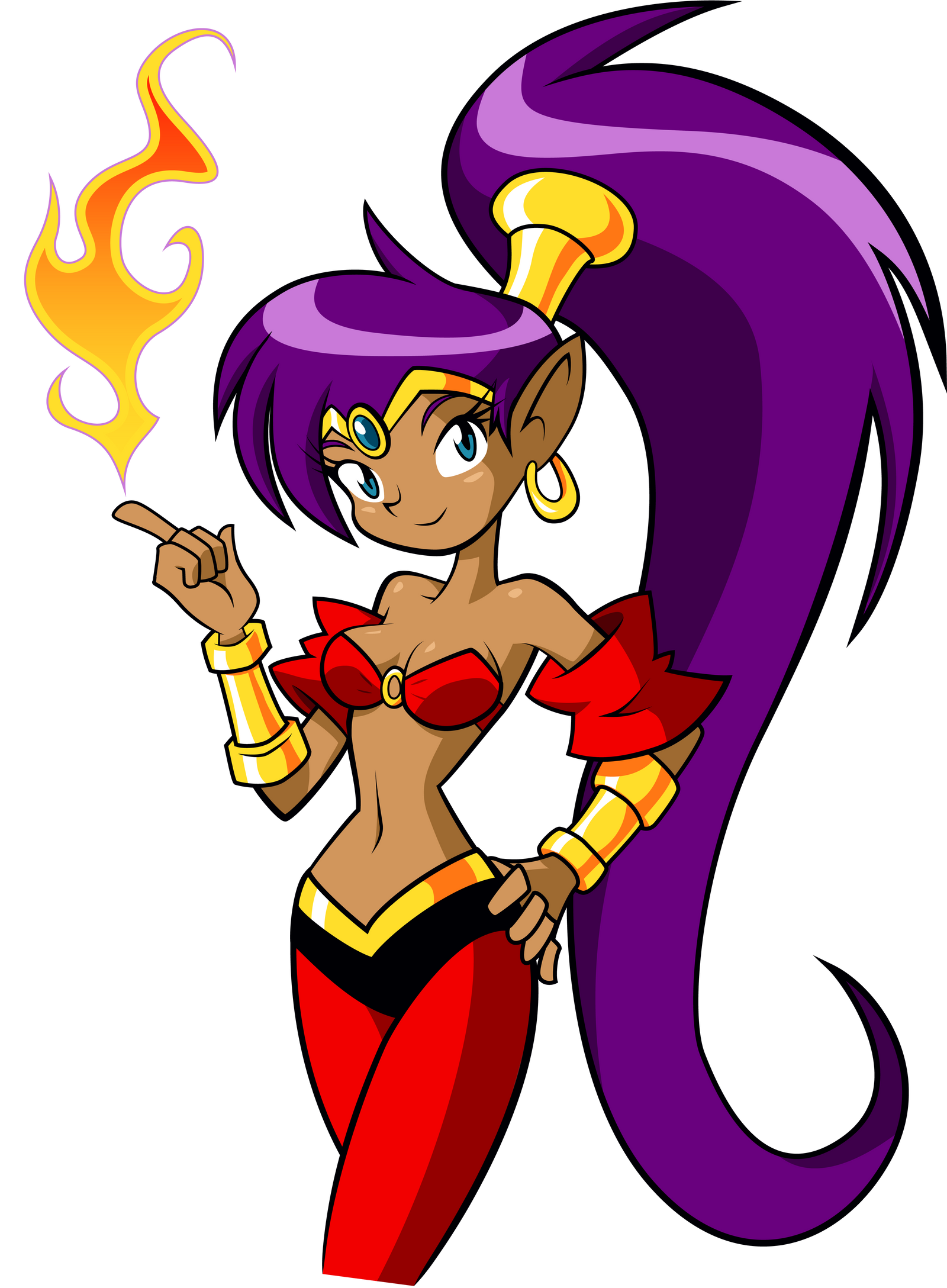 Illustrator Practice: Shantae