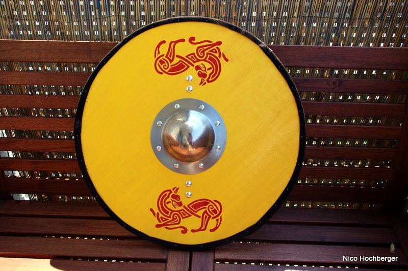 Round Shield Front