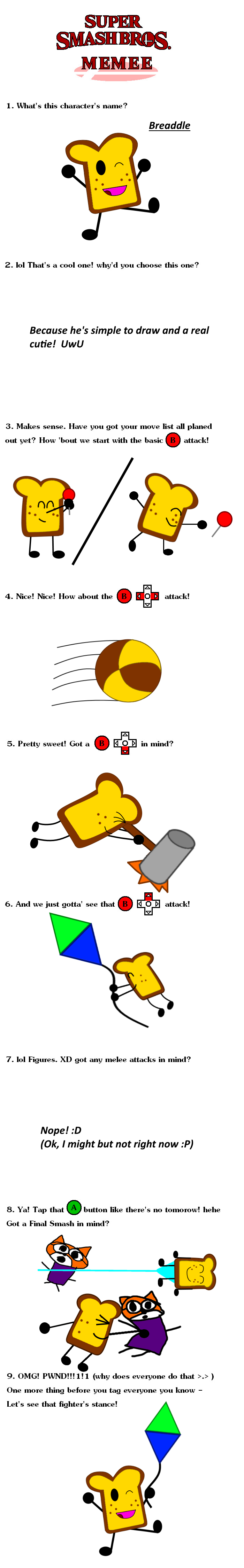 Spladdle Meme Breaddle In Smash Meme by KingWonkyBunny on DeviantArt