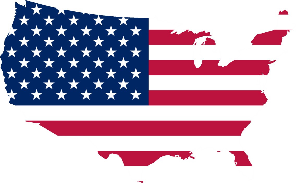 Flag map of the United States by cmapper1 on DeviantArt