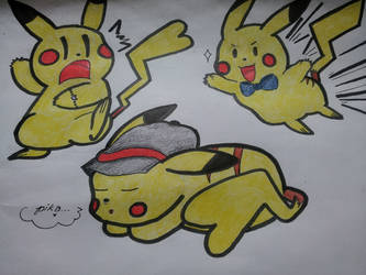 A Bunch of Pikachu