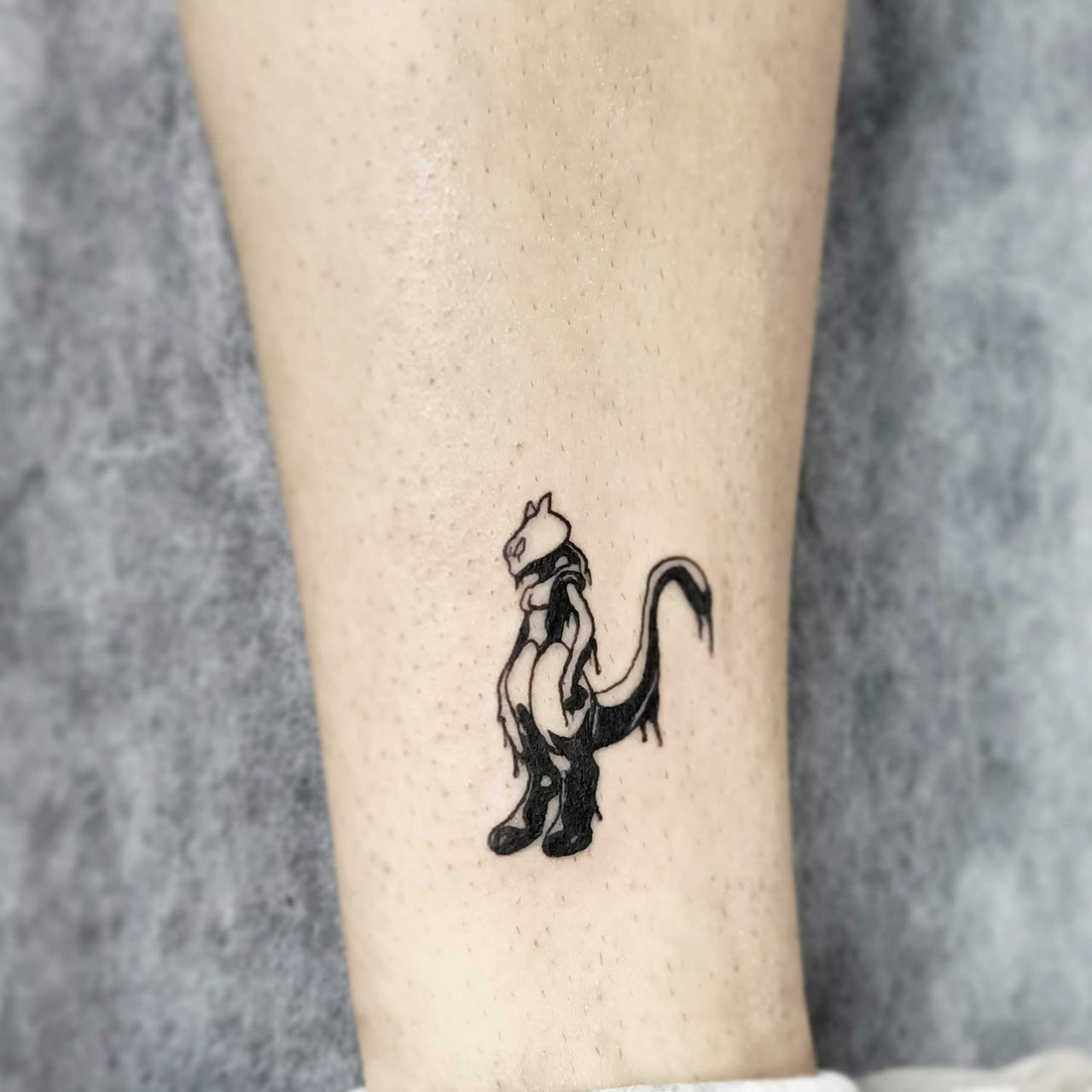 Mewtwo tattoo by yumyumx on DeviantArt