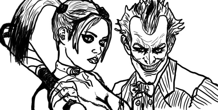 Harley Quinn and Joker by KoiFishAsylum on DeviantArt