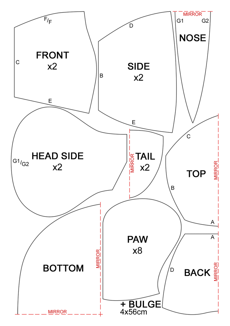 Turtle plush pattern by kowai-usagi on DeviantArt