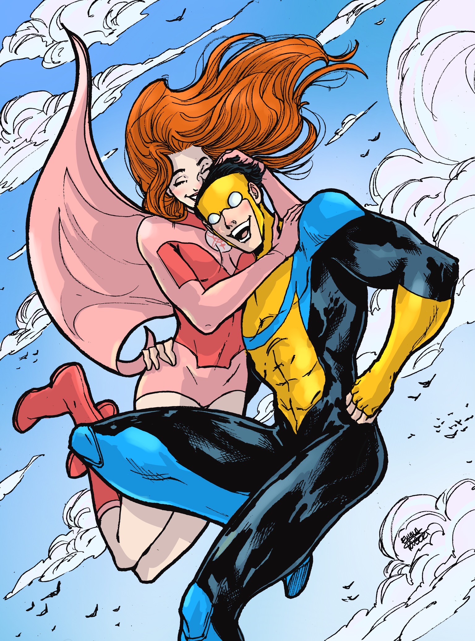 Atom Eve And Invincible By EmmaKubert On DeviantArt atom-eve-and-invincible-by-emmakubert-on-deviantart