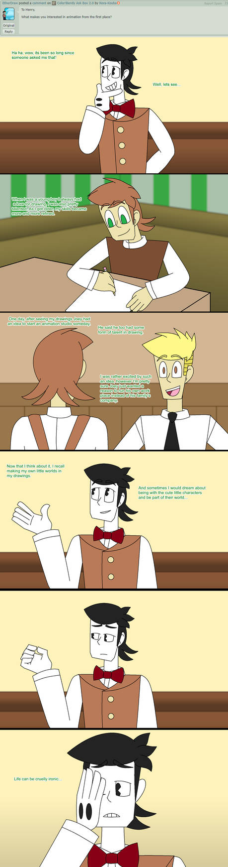 Ask Color!Bendy- Start of Animation by Catherine-Castle on DeviantArt