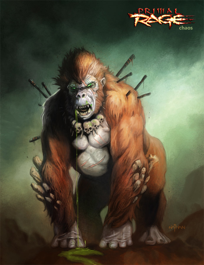 Primal Rage - Chaos by NathanRosario on DeviantArt