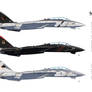 F-14B Tomcat profile