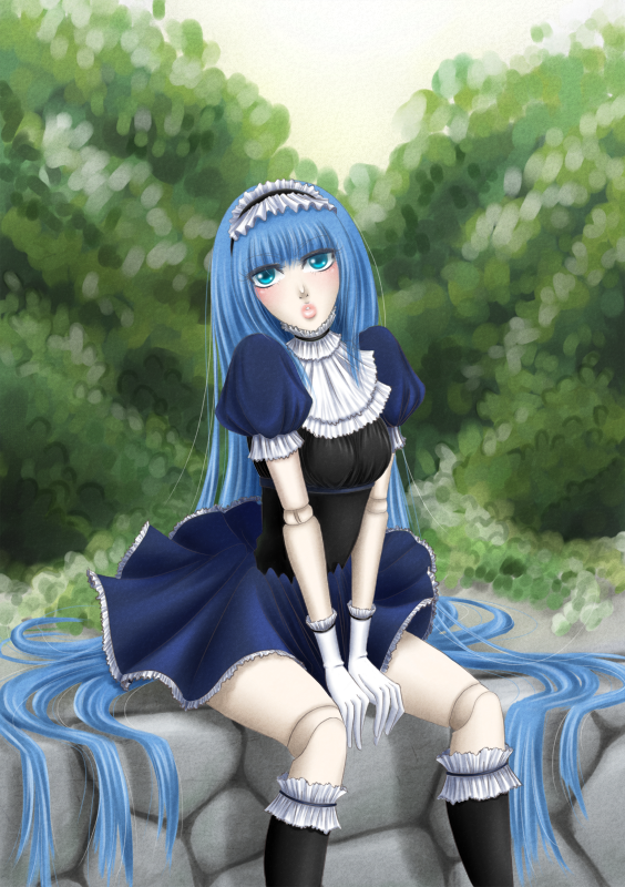 BlueHairDoll