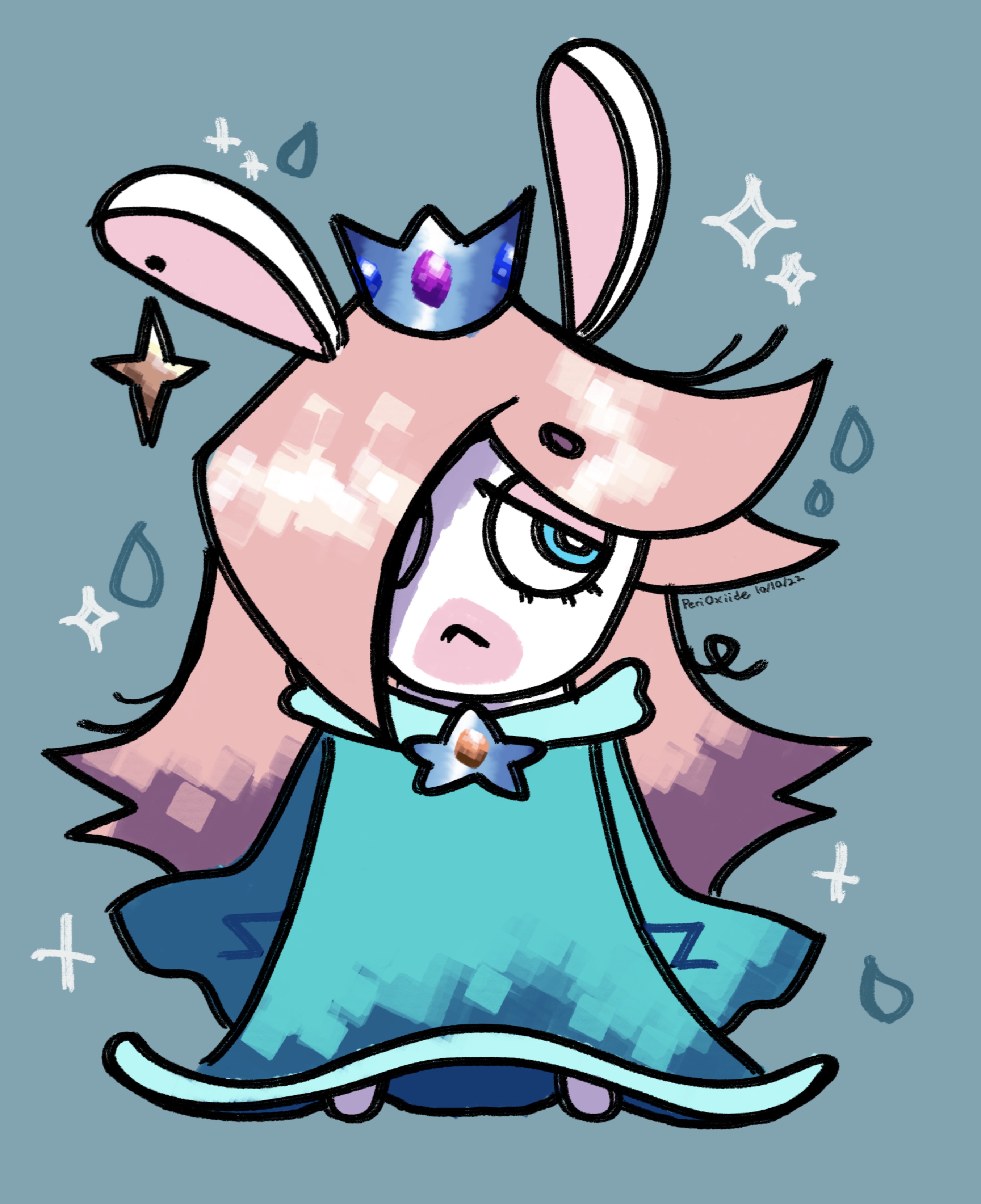 Rabbid Rosalina by PeriOxiide on DeviantArt