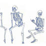 Skeleton Study - Poses 01