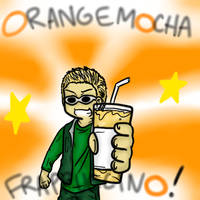 ORANGE MOCHA FRAPPUCCINO