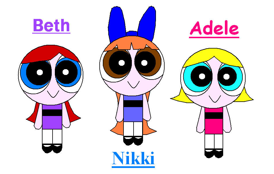 The NEW Powerpuff Girls by NikkiWithAChance on DeviantArt