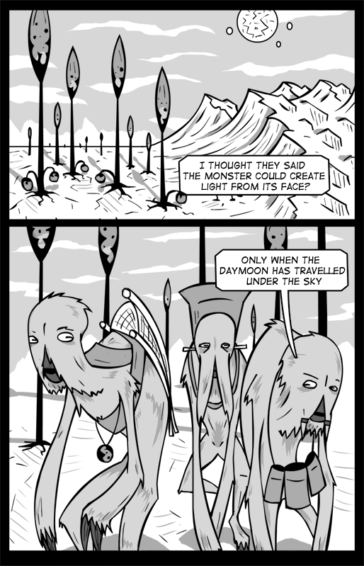 The Water Faced Monster Pg.1