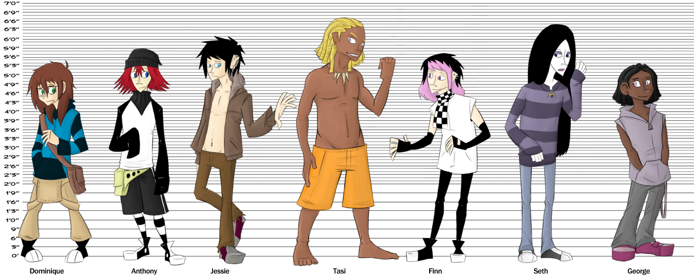 Horrortale Height Chart by AkaixZenny on DeviantArt