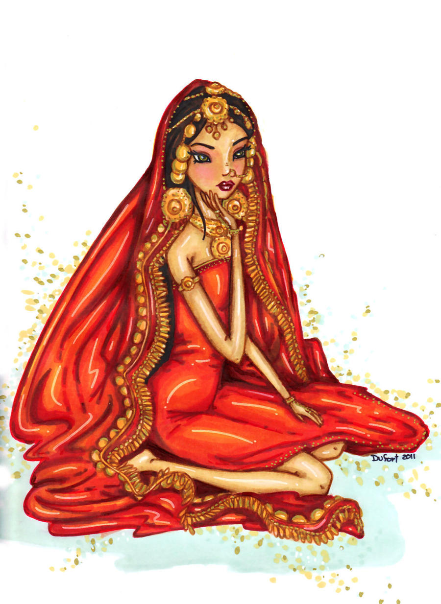 Indian bride-to-be