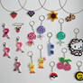 Beads necklaces and keychains