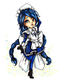 Yuzuki from Chobits - Colored