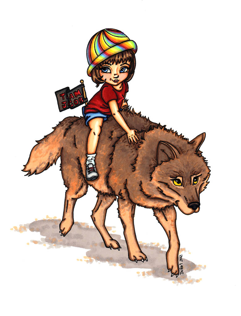 Wolf ride by JadeDragonne on DeviantArt