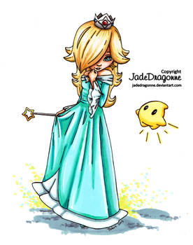 Rosalina from Mario - Colored