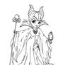 Maleficient - Lineart