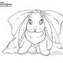 Little Ms. Bunny - Lineart