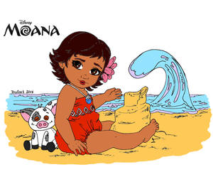 Moana - Coloring reference