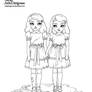 The Shining Twins - Lineart