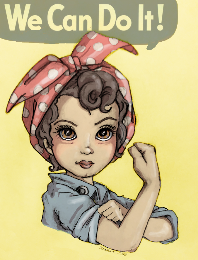 Young Rosie by JadeDragonne