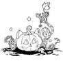Pumpkin cat