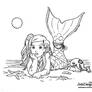 Young mermaid