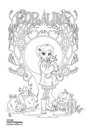 Halloween Coraline - Cute version