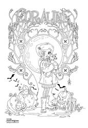 Halloween Coraline - Dark version
