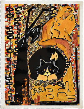 Klimt cats