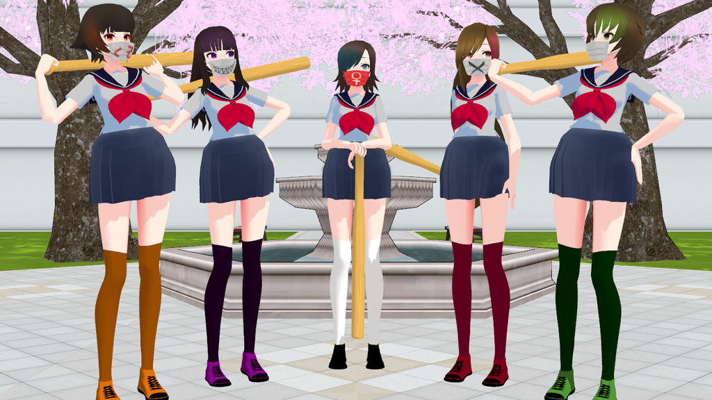 MMD x Yandere Simulator Delinquents! by MMDVince on DeviantArt.