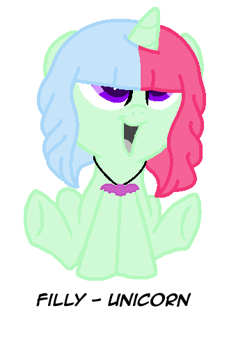 Pastel Goth pony for Rapid-GummyBunny