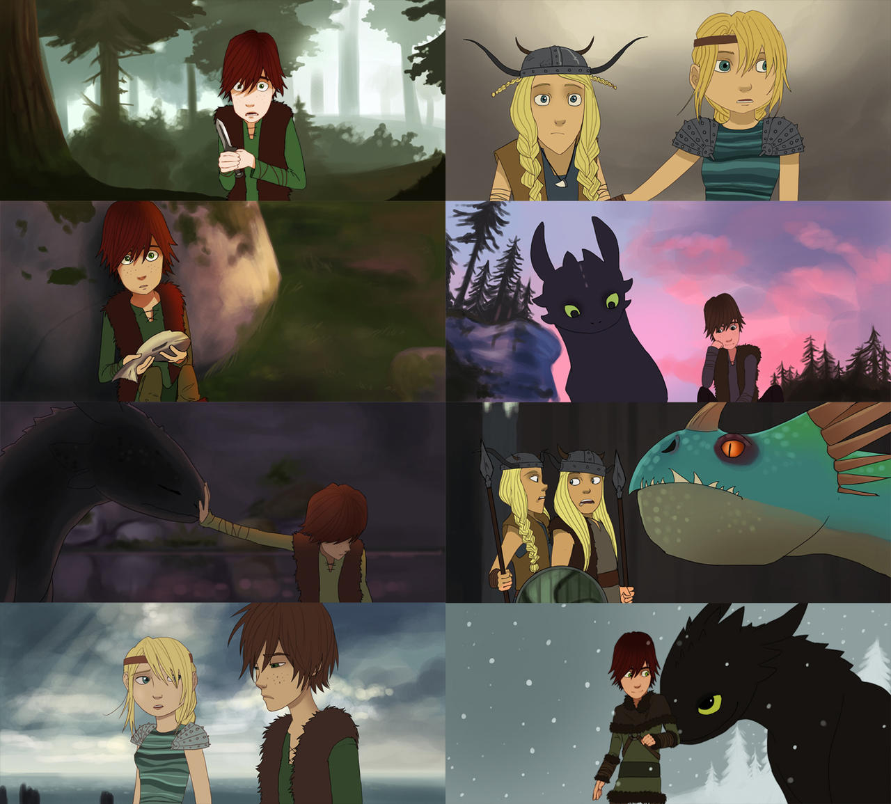 how to train your dragon 2D by Detkef on DeviantArt