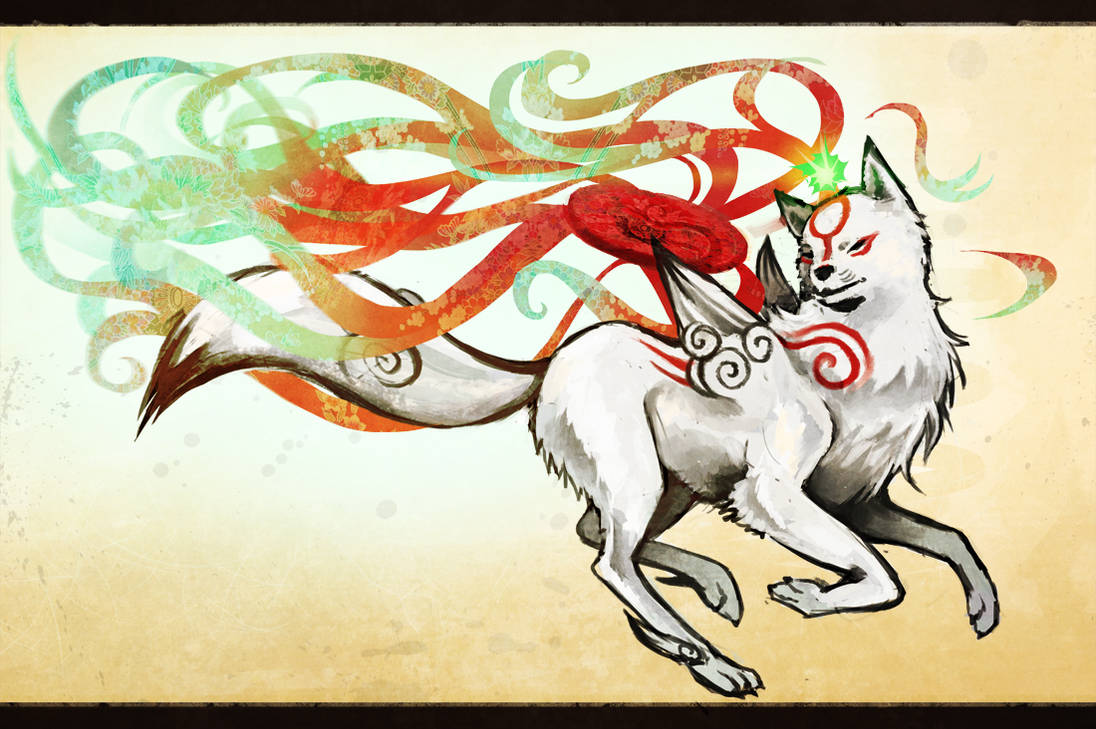 Okami - Amaterasu by MayhWolf on DeviantArt  Amaterasu, Okami, Japanese  mythical creatures